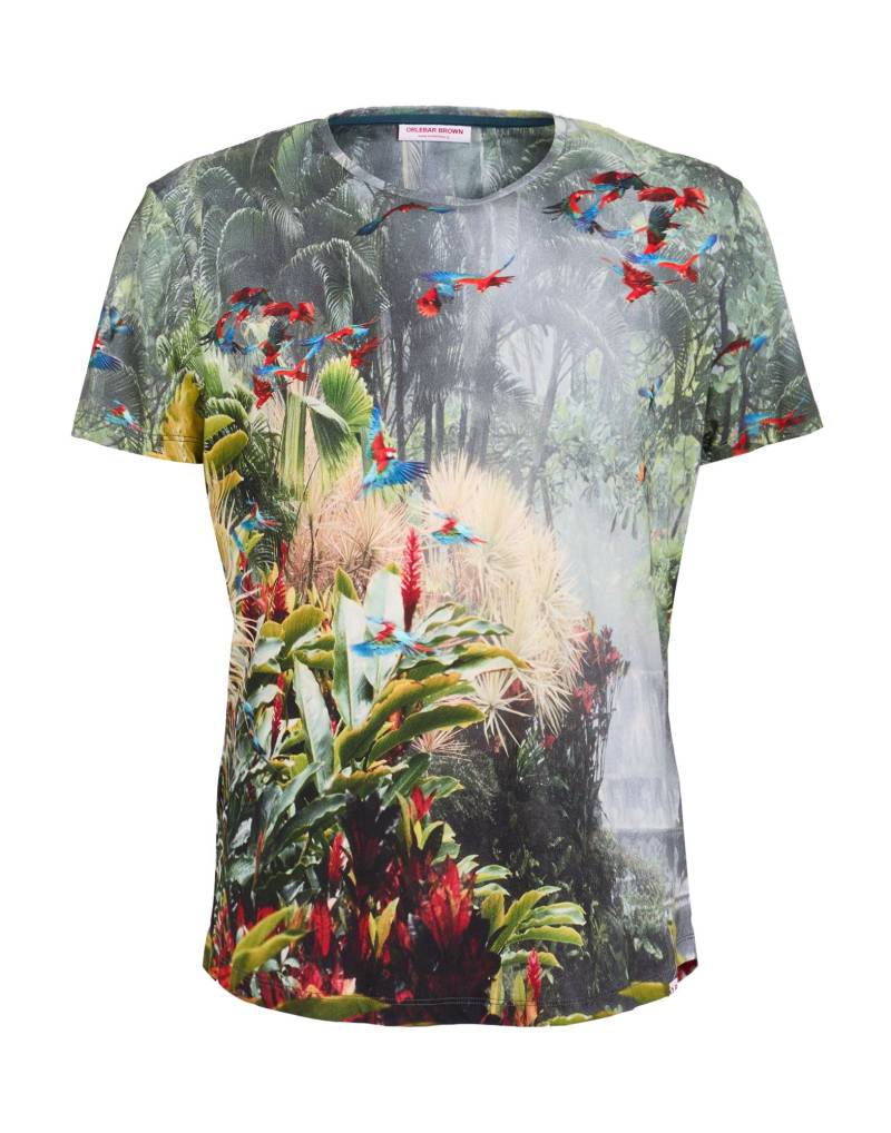 ORLEBAR BROWN T-shirts Herren Grün ORLEBAR BROWN T-shirts Herren Grün von ORLEBAR BROWN