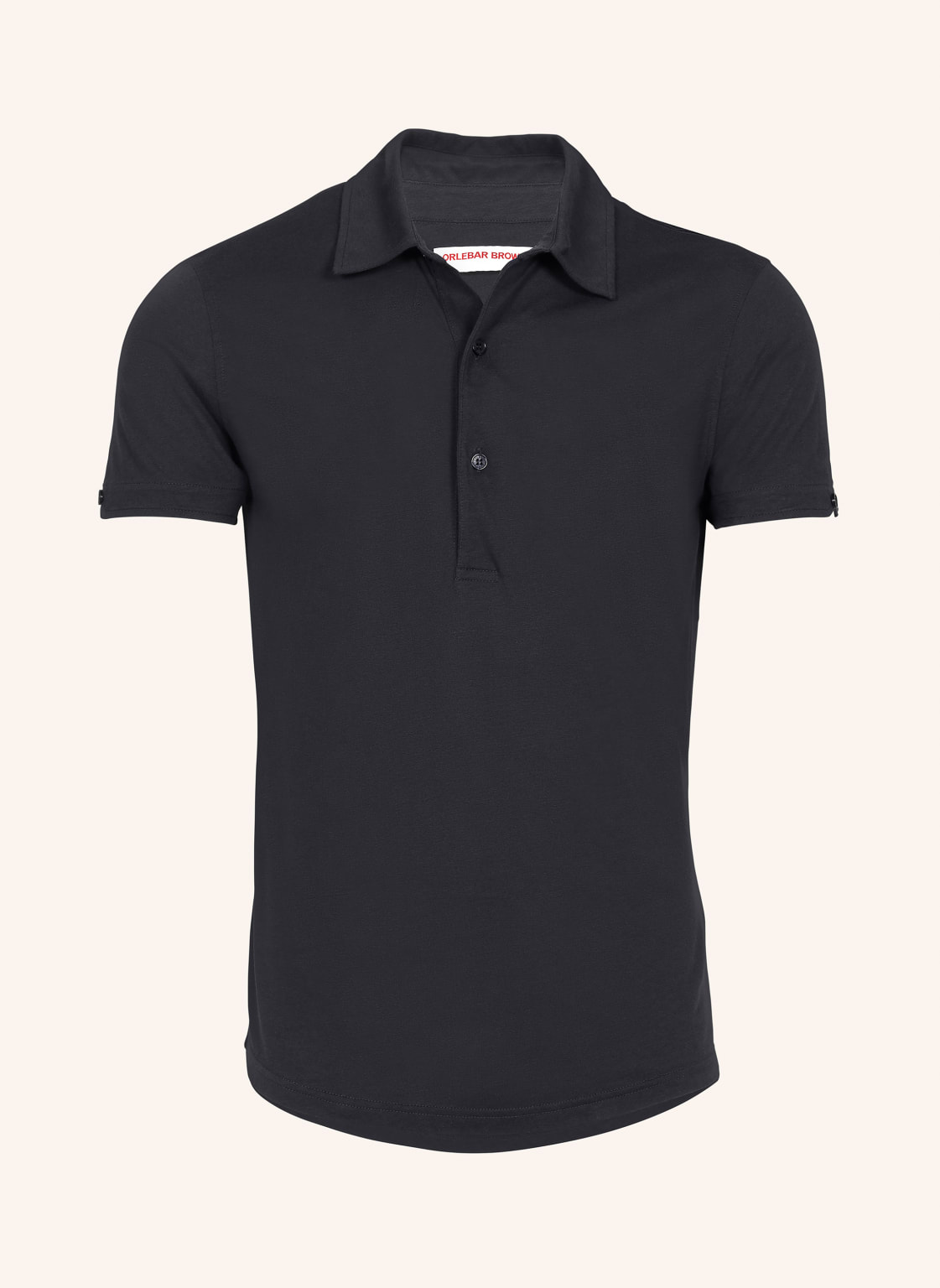 Orlebar Brown Poloshirt Sebastian Cotton Silk blau von ORLEBAR BROWN