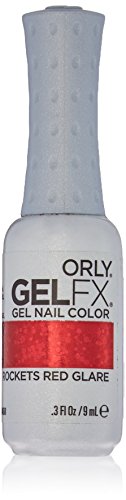 Orly Gel FX Nail Polish - Rockets red Glare, 1er Pack (1 x 9 ml) von ORLY