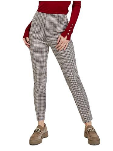 ORSAY Beige Karierte Damenhose Slim Fit Hosen für Damen | Stilvolle Damenhosen | Bequemer Modetrends | Vielseitige Kollektion | Business Casual | Moderne Schnitte XS ORSAY Beige Karierte Damenhose Slim Fit Hosen für Damen | Stilvolle Damenhosen | Bequemer Modetrends | Vielseitige Kollektion | Business Casual | Moderne Schnitte XS von ORSAY