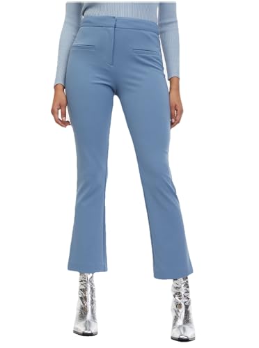 ORSAY Blaue Damenhose Slim Fit Hosen für Damen | Stilvolle Damenhosen | Bequemer Modetrends | Vielseitige Kollektion | Business Casual | Moderne Schnitte 38 von ORSAY