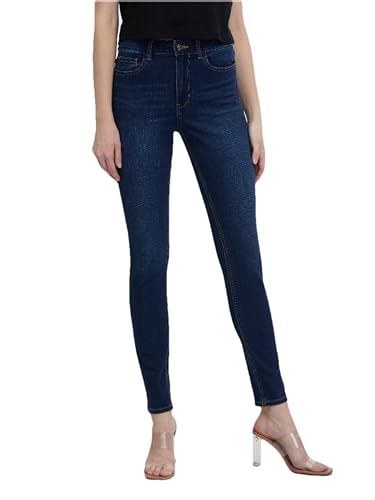 ORSAY Dunkelblaue Damen Skinny Fit Jeans Skinny Fit Damenjeans | Zeitlose Eleganz | Bequeme Passform | Stylische Jeans | Klassische Denim-Mode | Must-Have in jeder Garderobe | Vielseitige Jeans 36 von ORSAY