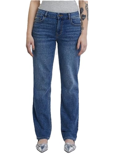 ORSAY Dunkelblaue Straight-Jeans Damen von ORSAY