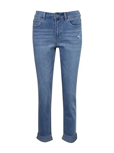 ORSAY Hellblaue Boyfriend-Jeans für Damen Skinny Fit Damenjeans | Zeitlose Eleganz | Bequeme Passform | Stylische Jeans | Klassische Denim-Mode | Must-Have in jeder Garderobe | Vielseitige Jeans 38 von ORSAY