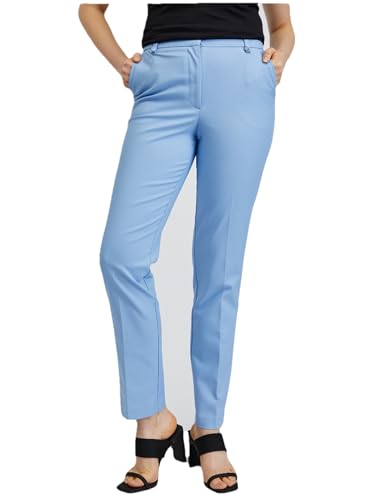 ORSAY Hellblaue Damenhose Slim Fit Hosen für Damen | Stilvolle Damenhosen | Bequemer Modetrends | Vielseitige Kollektion | Business Casual | Moderne Schnitte 38 ORSAY Hellblaue Damenhose Slim Fit Hosen für Damen | Stilvolle Damenhosen | Bequemer Modetrends | Vielseitige Kollektion | Business Casual | Moderne Schnitte 38 von ORSAY
