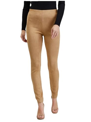 ORSAY Hellbraune Damenhose Wildleder Slim Fit Hosen für Damen | Stilvolle Damenhosen | Bequemer Modetrends | Vielseitige Kollektion | Business Casual | Moderne Schnitte 38 von ORSAY