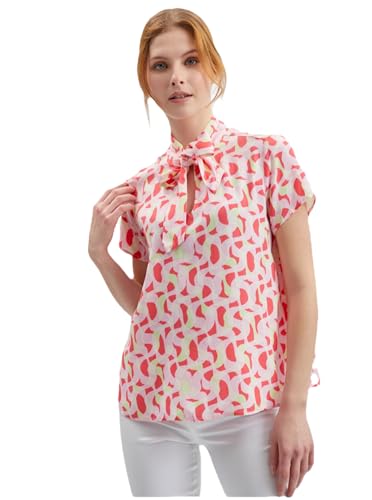 ORSAY Rosa gemusterte Damenbluse Damen-Oberteile | Tops, T-Shirts und Blusen | Modische Oberbekleidung | Vielfältige Styles | Trendige Damenmode | Casual Outfits | Elegante Tops 38 von ORSAY