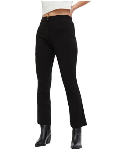 ORSAY Schwarze Damenhose Slim Fit Hosen für Damen | Stilvolle Damenhosen | Bequemer Modetrends | Vielseitige Kollektion | Business Casual | Moderne Schnitte 36 von ORSAY
