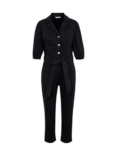 ORSAY Schwarzer Denim-Overall für Damen Damen-Oberteile | Tops, T-Shirts und Blusen | Modische Oberbekleidung | Vielfältige Styles | Trendige Damenmode | Casual Outfits | Elegante Tops 40 von ORSAY