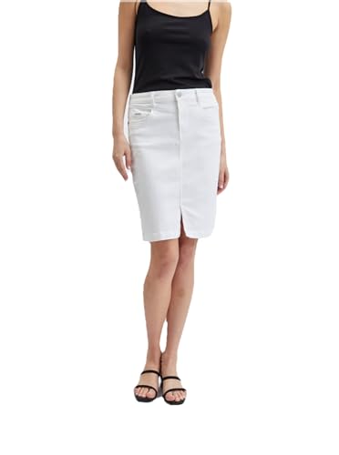 ORSAY Weißer Damen-Jeansrock Jeansröcke | Klassische Denim-Styles | Vielseitige Röcke | Modische Damenröcke | Trendige Rockmode | Casual-Chic | Alltagsmode 38 von ORSAY