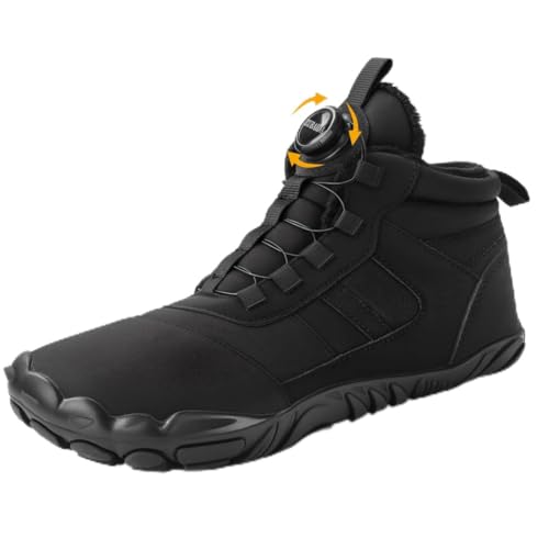 ORSJA Winter Barfußschuhe Warm Gefüttert Winterschuhe für Herren Gr.41 Outdoor rutschfest Wasserdicht ORSJA Winter Barfußschuhe Warm Gefüttert Winterschuhe für Herren Gr.41 Outdoor rutschfest Wasserdicht von ORSJA