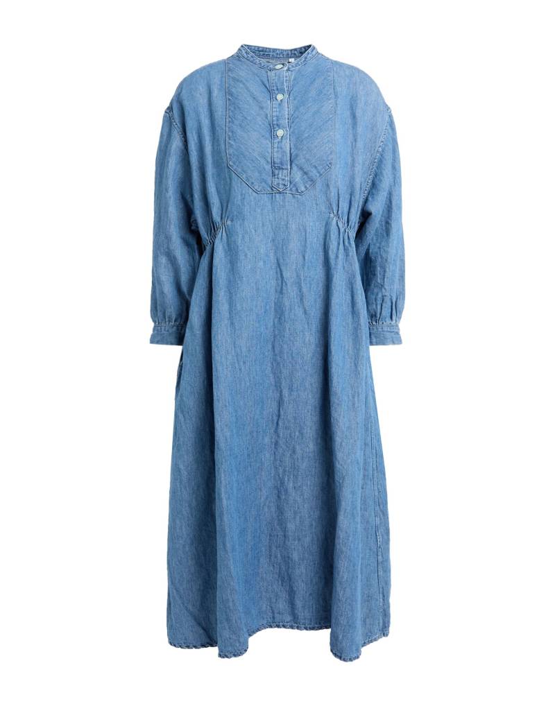 ORSLOW Midi-kleid Damen Blau von ORSLOW