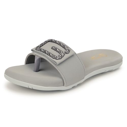 ORTHO JOY Arztschuhe für Damen, ausgefallene Schuhe und Hausschuhe für Damen, orthopädische Damen-Sandalen für Damen, Grau, 7 UK ORTHO JOY Arztschuhe für Damen, ausgefallene Schuhe und Hausschuhe für Damen, orthopädische Damen-Sandalen für Damen, Grau, 7 UK von ORTHO JOY