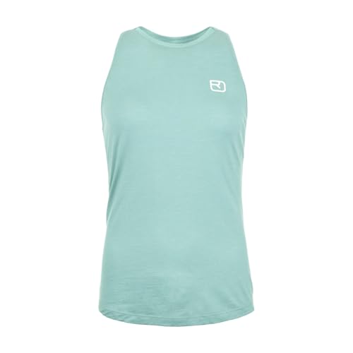 ORTOVOX 120 TEC Fast Mountain TOP W - Robustes, elastisches, leichtes Top mit Merino-Mix zum Klettern und Bergsteigen - BLAU - Damen - M von ORTOVOX