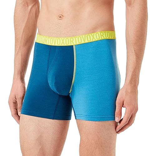 ORTOVOX Herren 150 Essential Boxer Briefs Boxershorts, Petrolblau, M von ORTOVOX