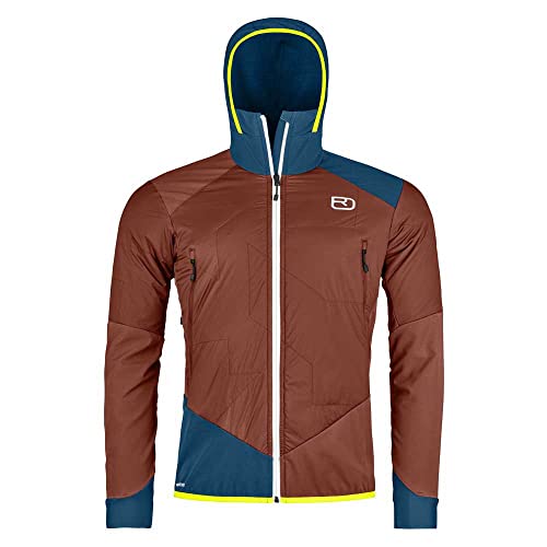 ORTOVOX Herren SW Col Becchei Hybrid JKT Jacke, Ton orange, M von ORTOVOX