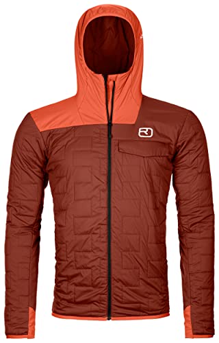 ORTOVOX Herren Swisswool Piz Badus Jacket M Jacke, Ton/Orange, M von ORTOVOX