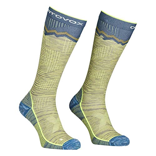 ORTOVOX Herren Tour Long socken, Grün (Green Moss), 45-47 von ORTOVOX