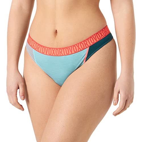 Ortovox Damen 150 Essential Thong Slip, Ice Waterfall (Mehrfarbig), XL von ORTOVOX