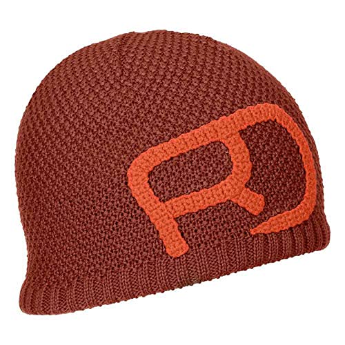 Ortovox Herren Rock'n'Wool Beanie, Ton/Orange, M von ORTOVOX