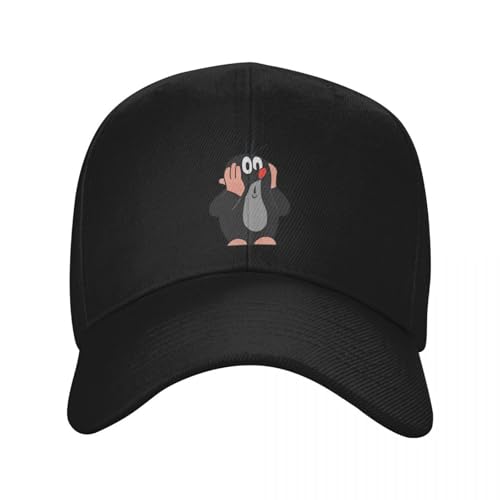 Hut Unisex Mode Erwachsene Der kleine Maulwurf Hüte Hip-Hop Baseballkappe Snapback Caps Cartoon Freunde zusammen Papa Hut Sonnenkappen Verstellbare Golf Hüte Freundschaft Geschenk von ORURYRTW