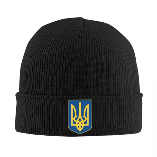 ORURYRTW Hut Warm Unisex Ukrainische Beanie Hüte Cool Ukraine Skullies Mützen Warm Männer Frauen Mützen Frühling Custom Casual Mütze Hüte Geschenk Weihnachten Geschenk von ORURYRTW