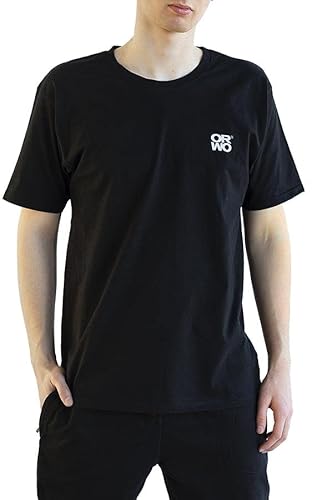 ORWO – schwarzes T-Shirt Herren mit Aufdruck | Wolfen Ostalgie | 100% Bio-Baumwolle | Retro T-Shirt Herren | Größen: S - XXL | Agfa Analogfotografie (M, MINI Print) von ORWONet