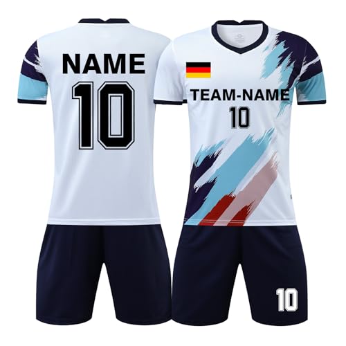 ORYG Personalisierte Fußballtrikots Männer Kinder Sport Fußball Shorts Anzug Erwachsene Team Training Fußball Uniform von ORYG