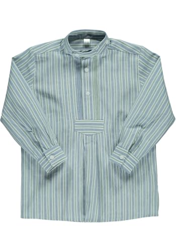 OS Trachten Kinder Hemd Jungen Langarm Trachtenhemd mit Schlupfform Stere, Größe:158/164, Farbe:Marine von OS Trachten