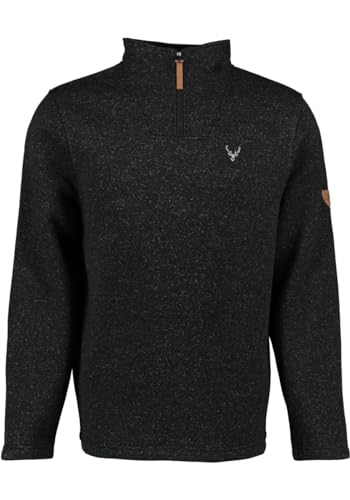 OS Trachten Orbis Herren Fleecepullover Strickfleece Freizeitpullover Troyer hochgeschlossen Wukom, Größe:XXL, Farbe:anthrazit OS Trachten Orbis Herren Fleecepullover Strickfleece Freizeitpullover Troyer hochgeschlossen Wukom, Größe:XXL, Farbe:anthrazit von OS Trachten