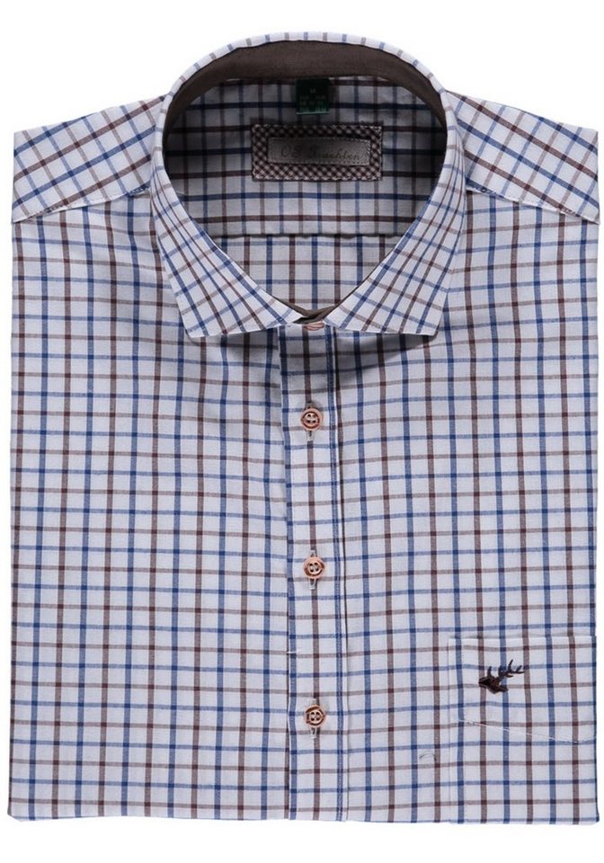 OS Trachten Outdoorhemd Sweyaq Herren Langarmhemd mit aufgesetzter Brusttasche von OS Trachten