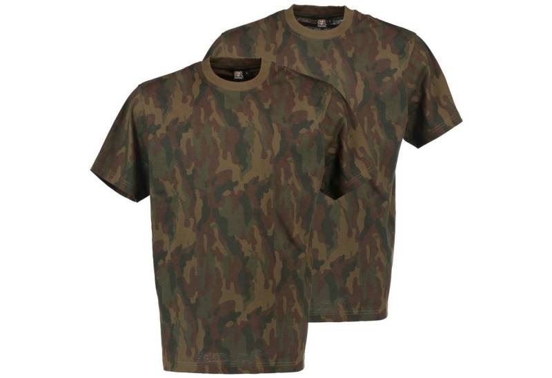 OS Trachten T-Shirt T-Shirts im Doppelpack (2er-Pack) camouflage NEU von Oefele Jagd von OS Trachten
