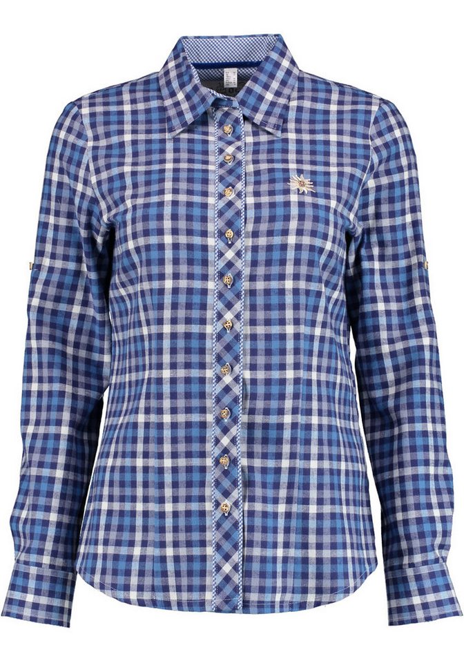 OS Trachten Trachtenbluse Pivori Tailliert von OS Trachten