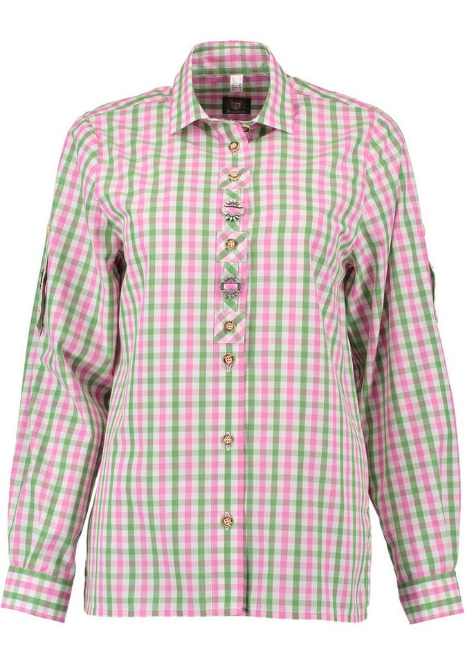 OS Trachten Trachtenbluse Volima Tailliert von OS Trachten