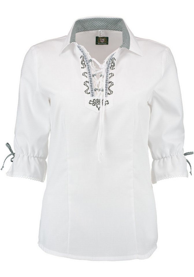 OS Trachten Trachtenbluse Wixola Tailliert von OS Trachten