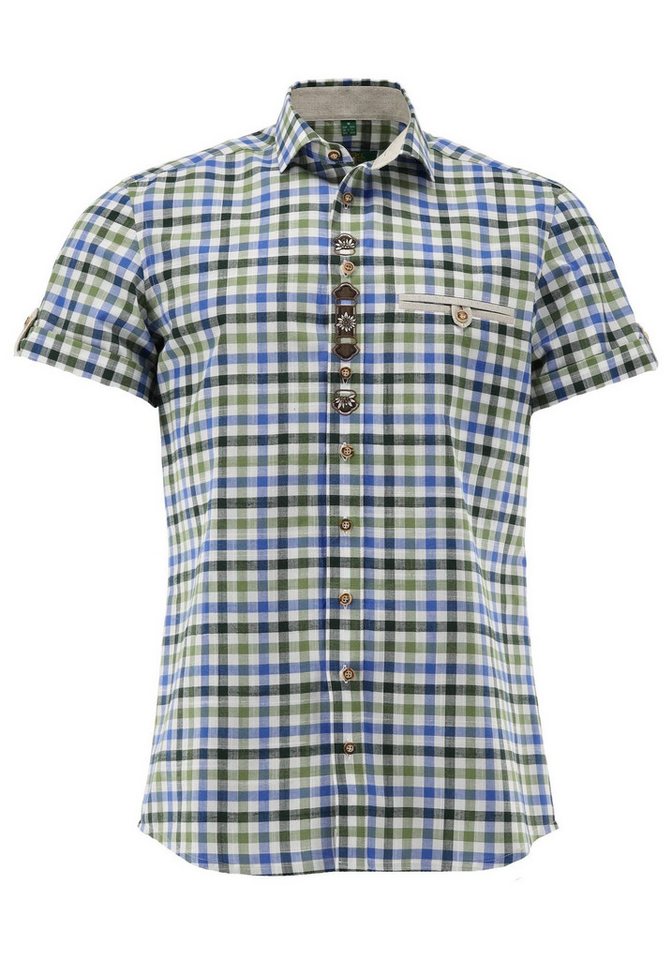 OS Trachten Trachtenhemd Menara Slim Fit von OS Trachten