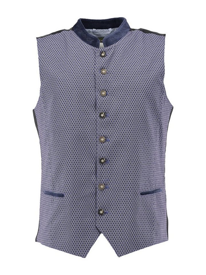 OS Trachten Trachtenweste Duzar Herren Trachtenweste mit Stehkragen von OS Trachten