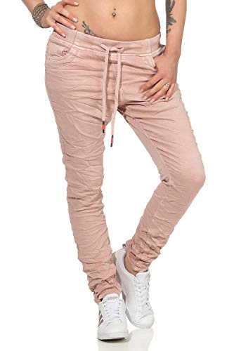 OSAB-Fashion 10735 Damen Jogg-Pants Boyfriend Hose Baggy Slimfit Wrinkleeffekte von OSAB-Fashion