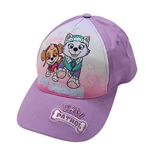 OSAB 3808 Fashion Kinder Cap Baseball Cap Kappe Basecap PAW Patrol Skye Everest Mädchen. (9000-1-LILA, One Size) von OSAB