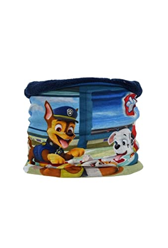 OSAB 44002 Kinder Schlupfschal Schal gefüttert PAW Patrol Rescue Team Verschiedene Motive (1-blau-Chase) von OSAB