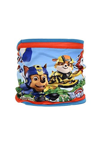 OSAB 44002 Kinder Schlupfschal Schal gefüttert PAW Patrol Rescue Team Verschiedene Motive (3-blau-orange) von OSAB