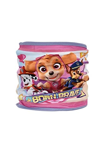 OSAB 44002 Kinder Schlupfschal Schal gefüttert PAW Patrol Rescue Team Verschiedene Motive (6-pink-Skye) von OSAB