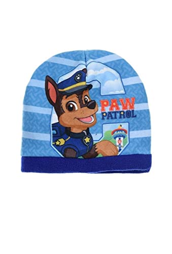 OSAB 44008 Kinder Baby Beanie Mütze PAW Patrol Rescue Team Chase Babymütze (1-blau, 52cm) von OSAB