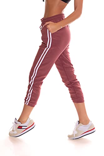 OSAB 88021 Damen Jogg Pants Slimline Baggy Hose Jogginghose Trainingshose Casual von OSAB