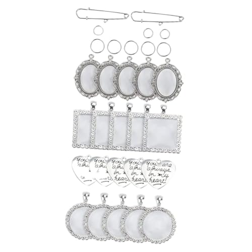 OSALADI 1 Satz Brosche Photo -tablett Denkmal Herstellung Schmuck Zubehör Braut- Hochzeit Reiz Handwerk Foto Bouquet Photo Pin Brosche Basis Brosche Charme Anhänger Zum Basteln Legierung OSALADI 1 Satz Brosche Photo -tablett Denkmal Herstellung Schmuck Zubehör Braut- Hochzeit Reiz Handwerk Foto Bouquet Photo Pin Brosche Basis Brosche Charme Anhänger Zum Basteln Legierung von OSALADI