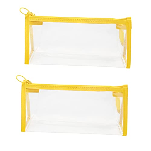 OSALADI 2 Stücke Kosmetik Tasche Schreibwaren Tasche Stift Lagerung Vielseitig Für Schule Arbeit Zufällige Farbe OSALADI 2 Stücke Kosmetik Tasche Schreibwaren Tasche Stift Lagerung Vielseitig Für Schule Arbeit Zufällige Farbe von OSALADI