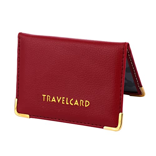 OSALADI 1 Stück ID-Fall schmaler Halter mehrere starr Hülse Abdeckung sicher gehäuse schützende Kartenhüllen Bankkartenhülle Kleiner Kartenschutz Pu von OSALADI