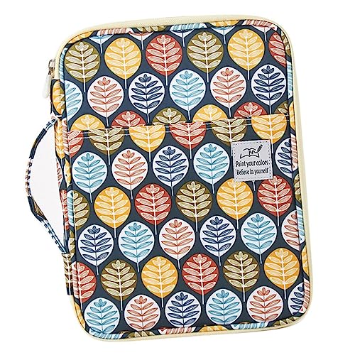 OSALADI 1 Stück Multifunktionales Stiftetui mit Großem Fassungsvermögen Tragbarer Organizer für Zeichnungsstifte Federmäppchen mit Reißverschluss Zufällige für Künstler von OSALADI