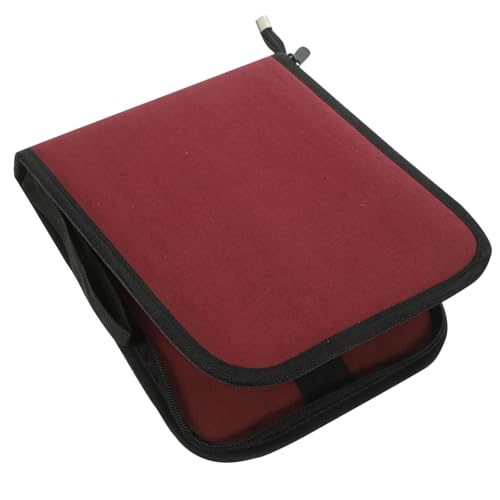 OSALADI 1 Stück Wasserdichter Canvas Bleistiftbeutel Praktischer Zeichenstift Organizer mit Fächern Zusammenklappbar für Schule und Büro Zufällige Farben OSALADI 1 Stück Wasserdichter Canvas Bleistiftbeutel Praktischer Zeichenstift Organizer mit Fächern Zusammenklappbar für Schule und Büro Zufällige Farben von OSALADI