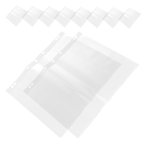 OSALADI 10 Stück Filmnegativtasche Bindemittel Zubehör Dacheinfassung Ordnerhüllen Schieberegler Kunststoffhüllen Für Hefter Metalldach Schützende Fotoseiten Filmstreifen-fotorahmen Sport von OSALADI